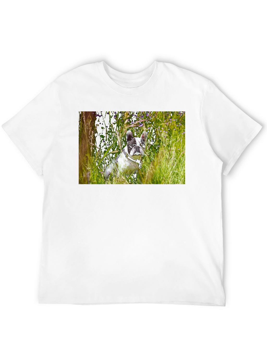 Dog T-Shirt - Black Short Sleeve Graphic Tee