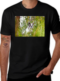 Dog T-Shirt - Black Short Sleeve Graphic Tee