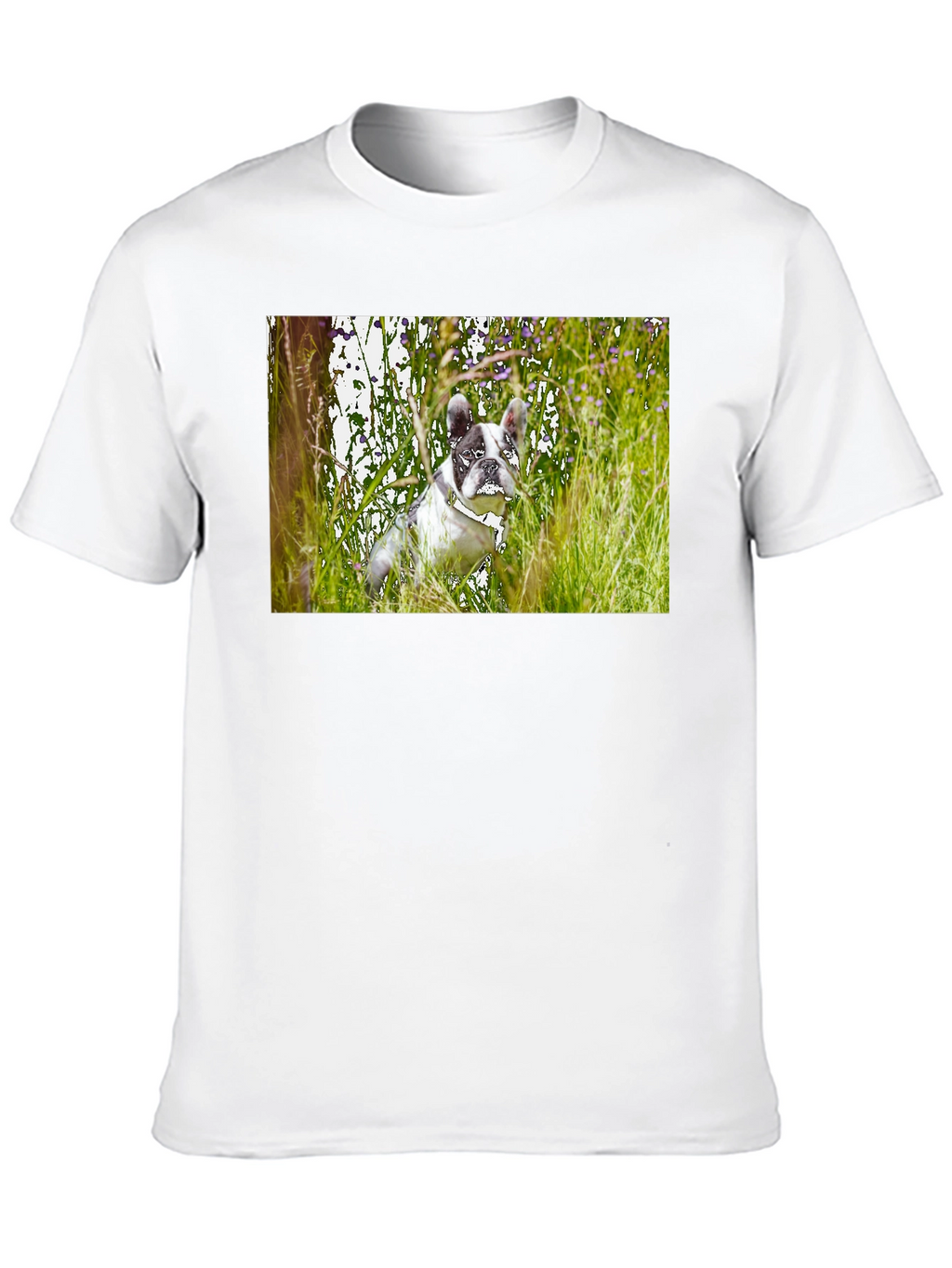 Dog T-Shirt - Black Short Sleeve Graphic Tee