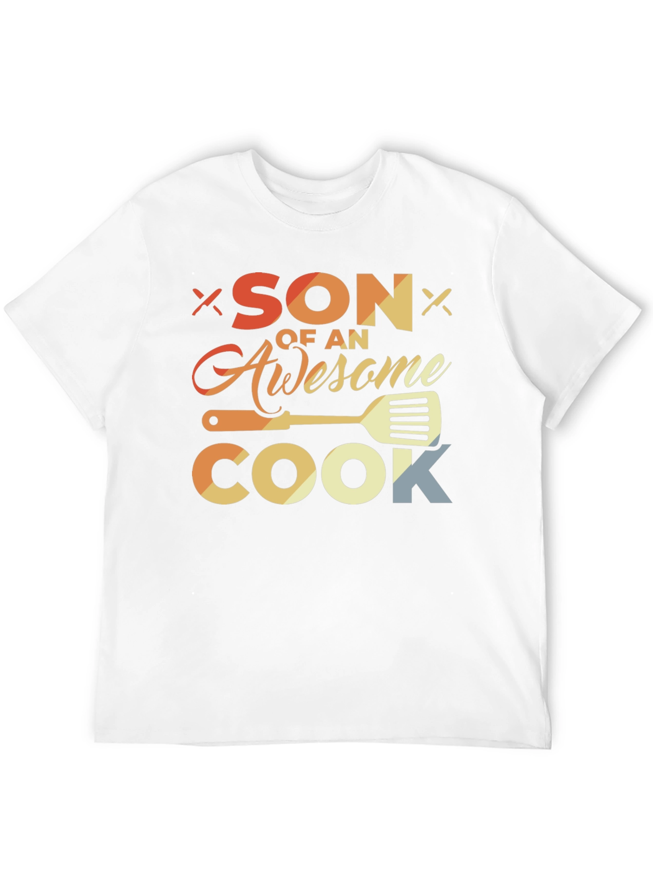 Son of an Awesome Cook Black T-Shirt