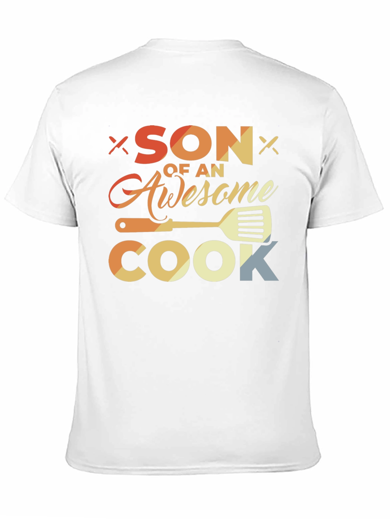 Son of an Awesome Cook Black T-Shirt