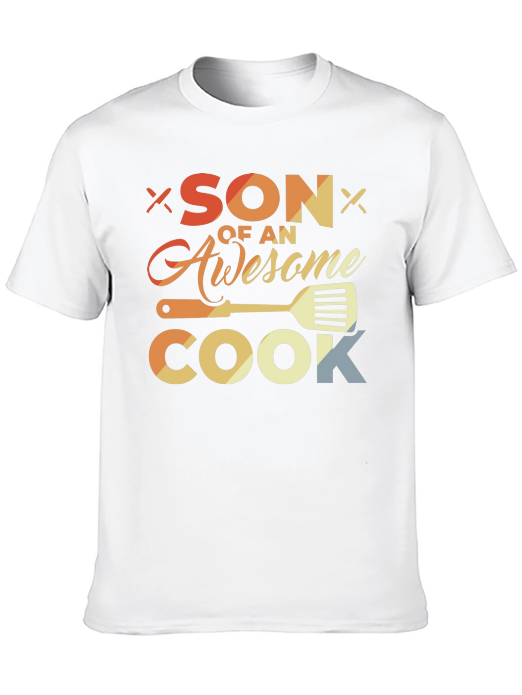 Son of an Awesome Cook Black T-Shirt