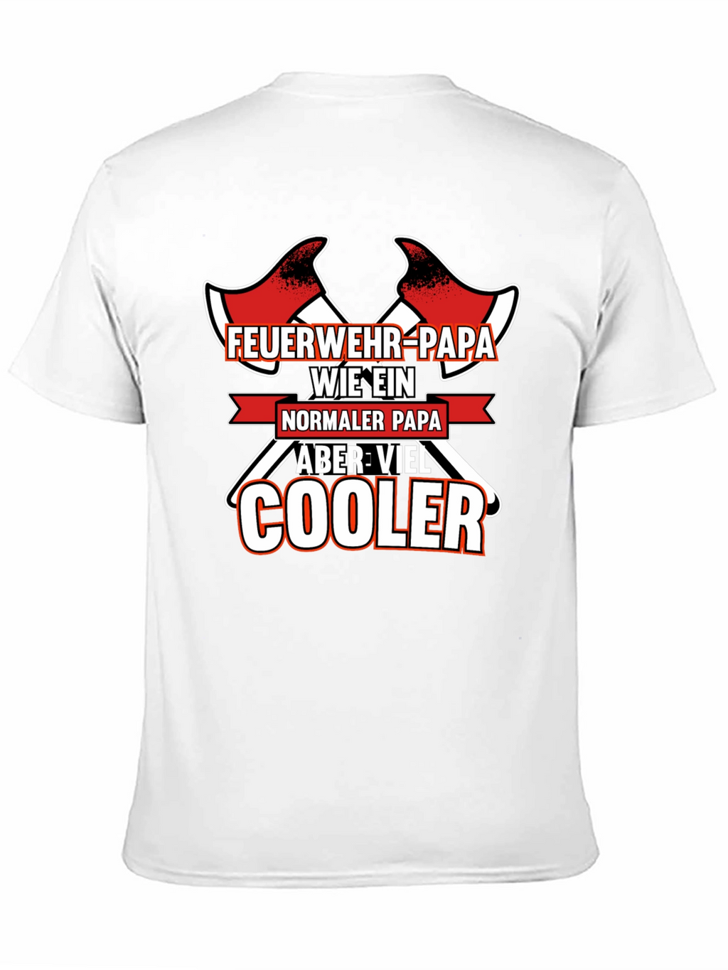 Feuerwehr Papa T-Shirt