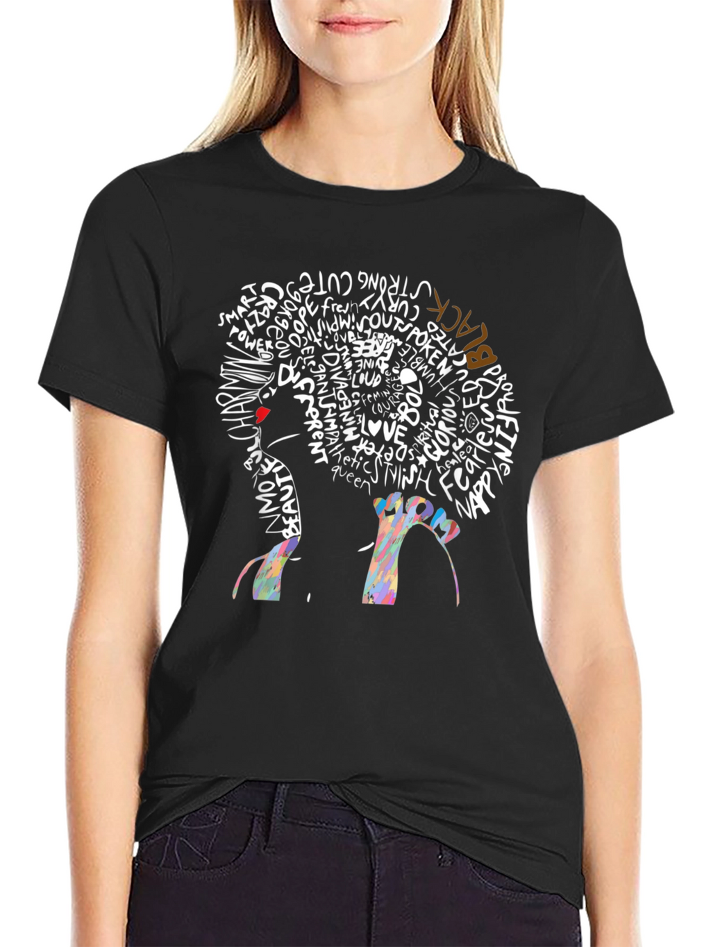 Empowered Black Woman Graphic Tee