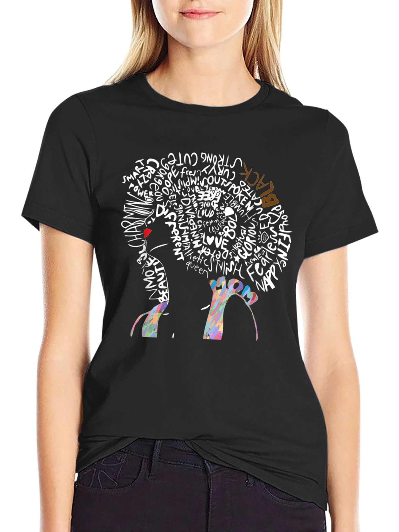 Empowered Black Woman Graphic Tee