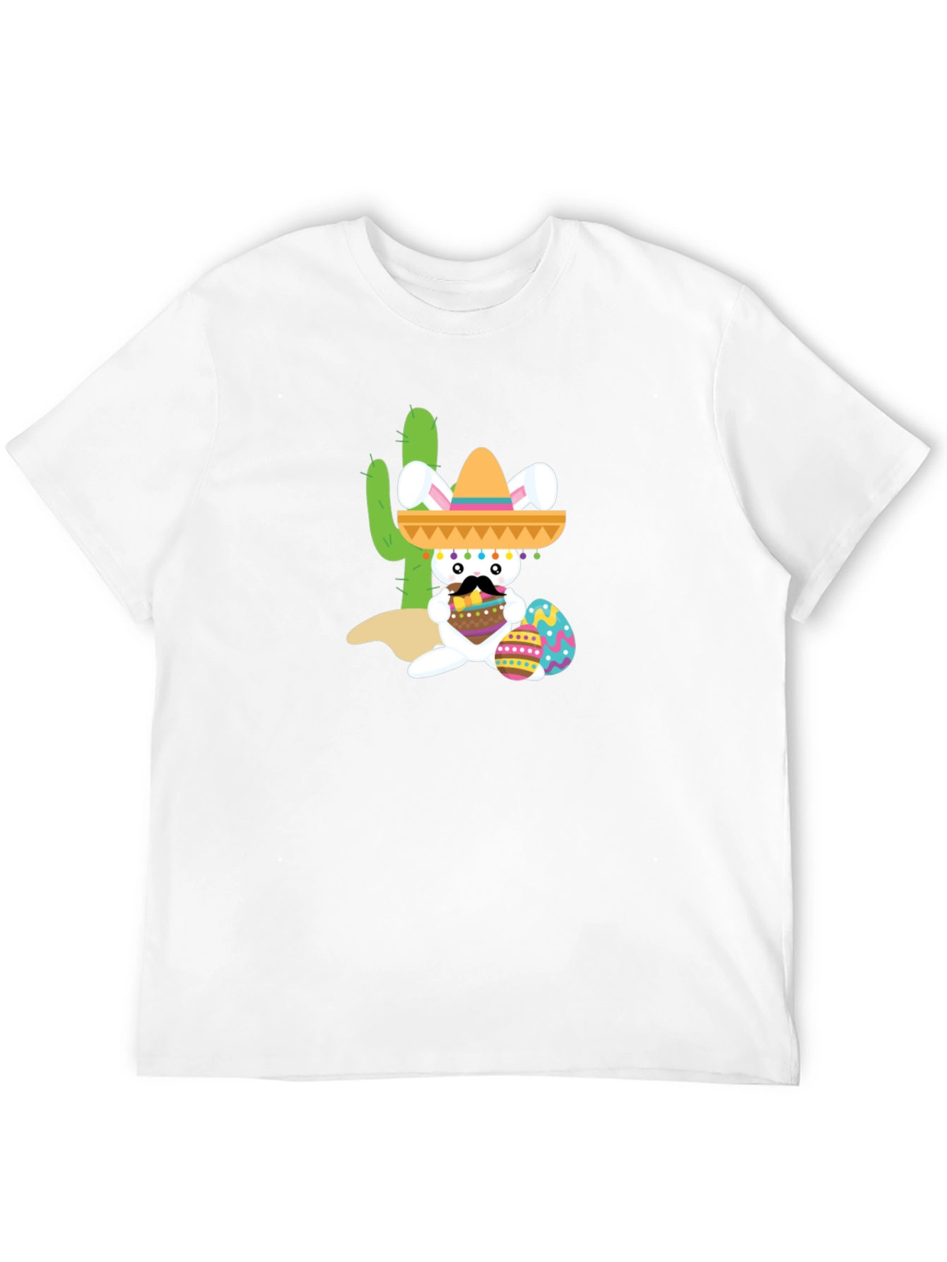 Fiesta Bunny Tee: Mexican Easter Celebration Shirt