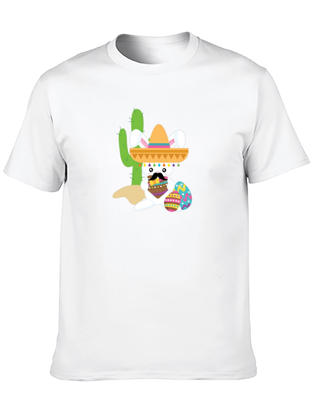 Fiesta Bunny Tee: Mexican Easter Celebration Shirt