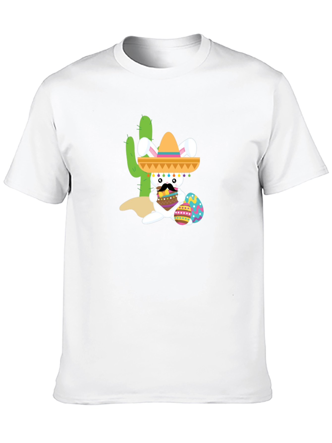 Fiesta Bunny Tee: Mexican Easter Celebration Shirt