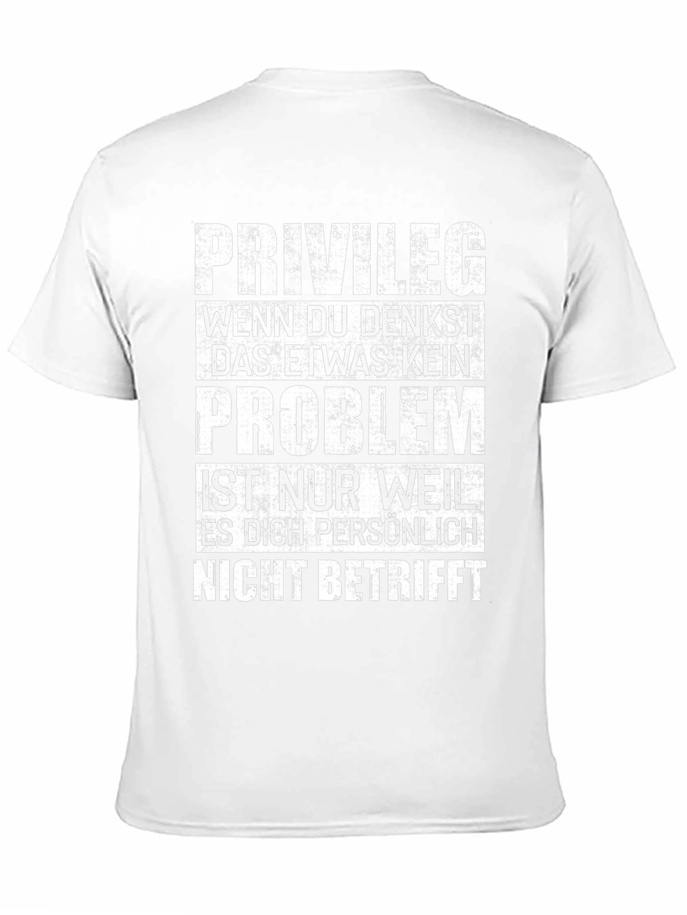 Privilege German Text Graphic Tee