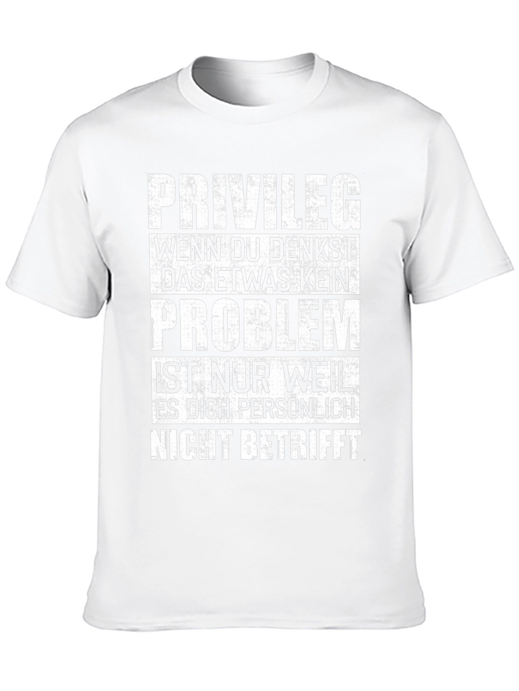 Privilege German Text Graphic Tee