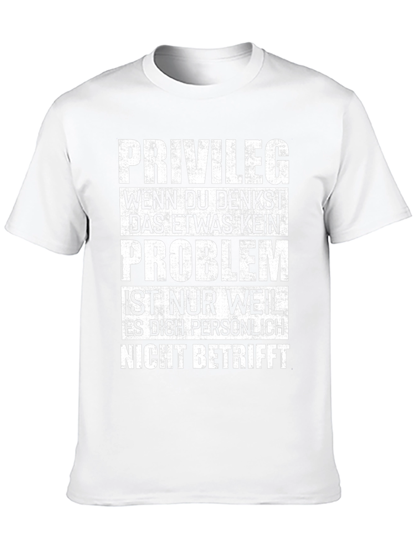Privilege German Text Graphic Tee
