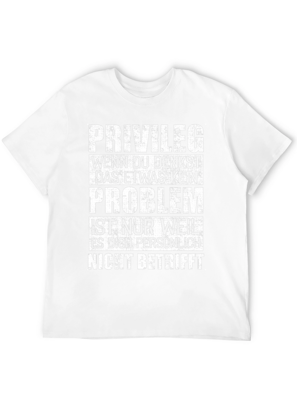 Privilege German Text Graphic Tee