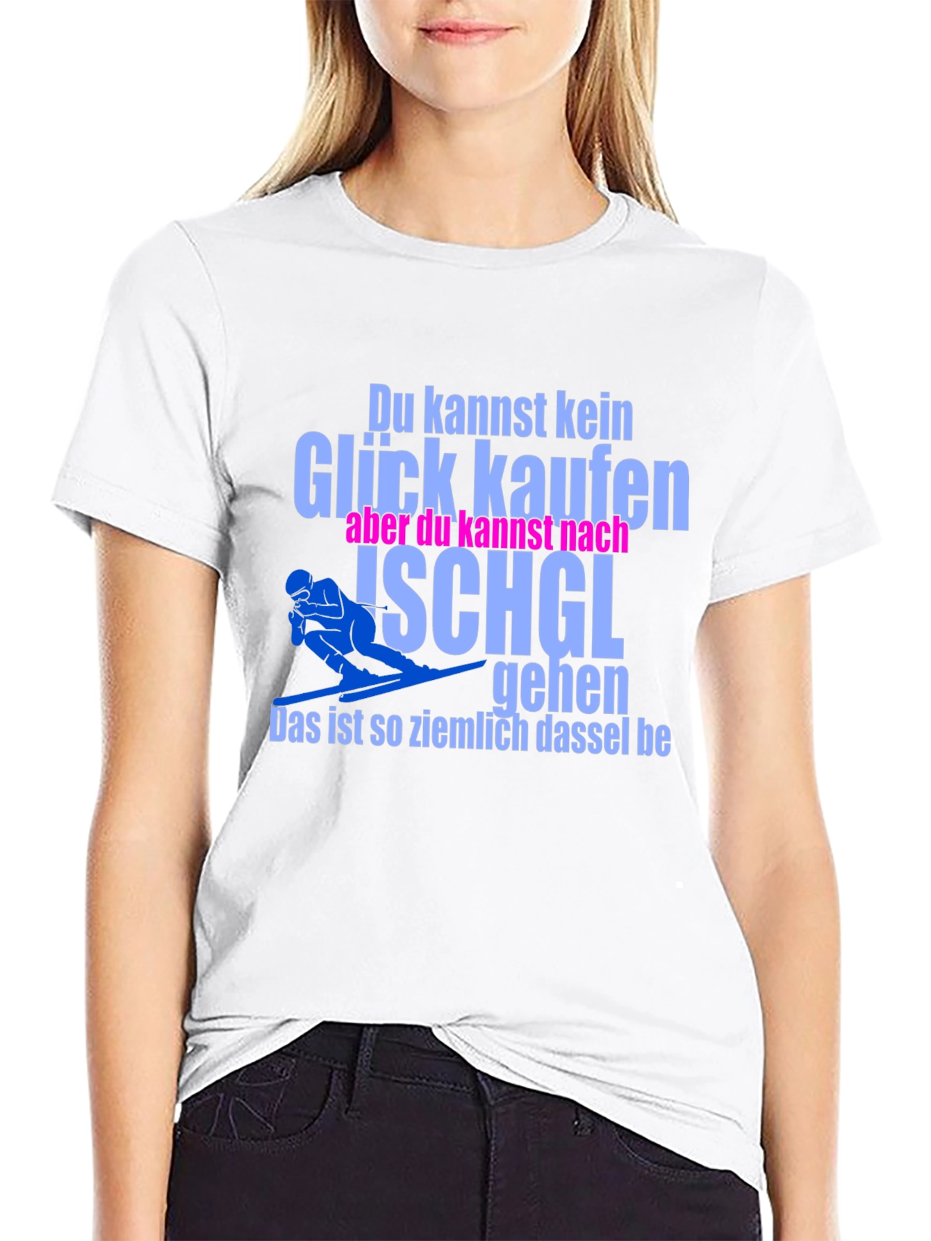 Funny Skiing T-Shirt - Ischgl