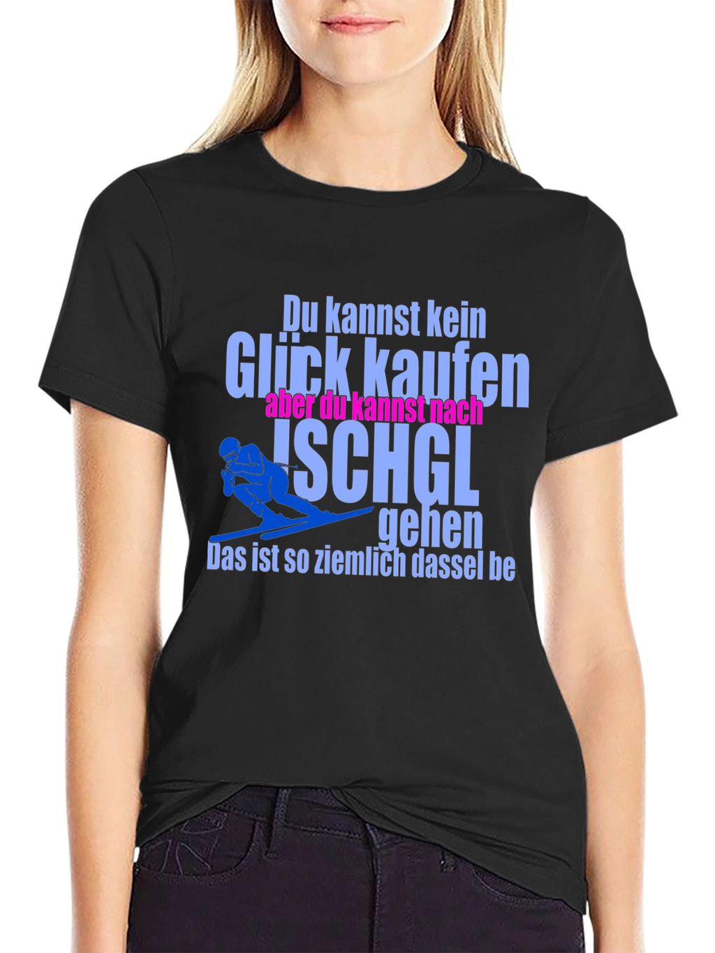 Funny Skiing T-Shirt - Ischgl