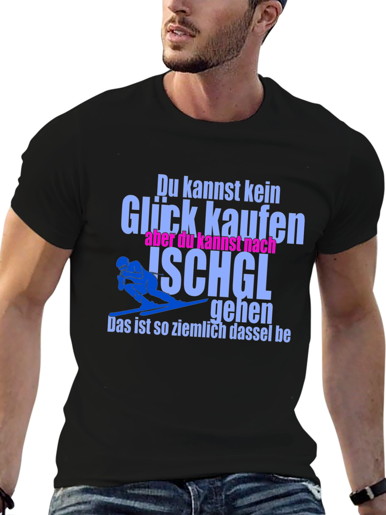 Funny Skiing T-Shirt - Ischgl