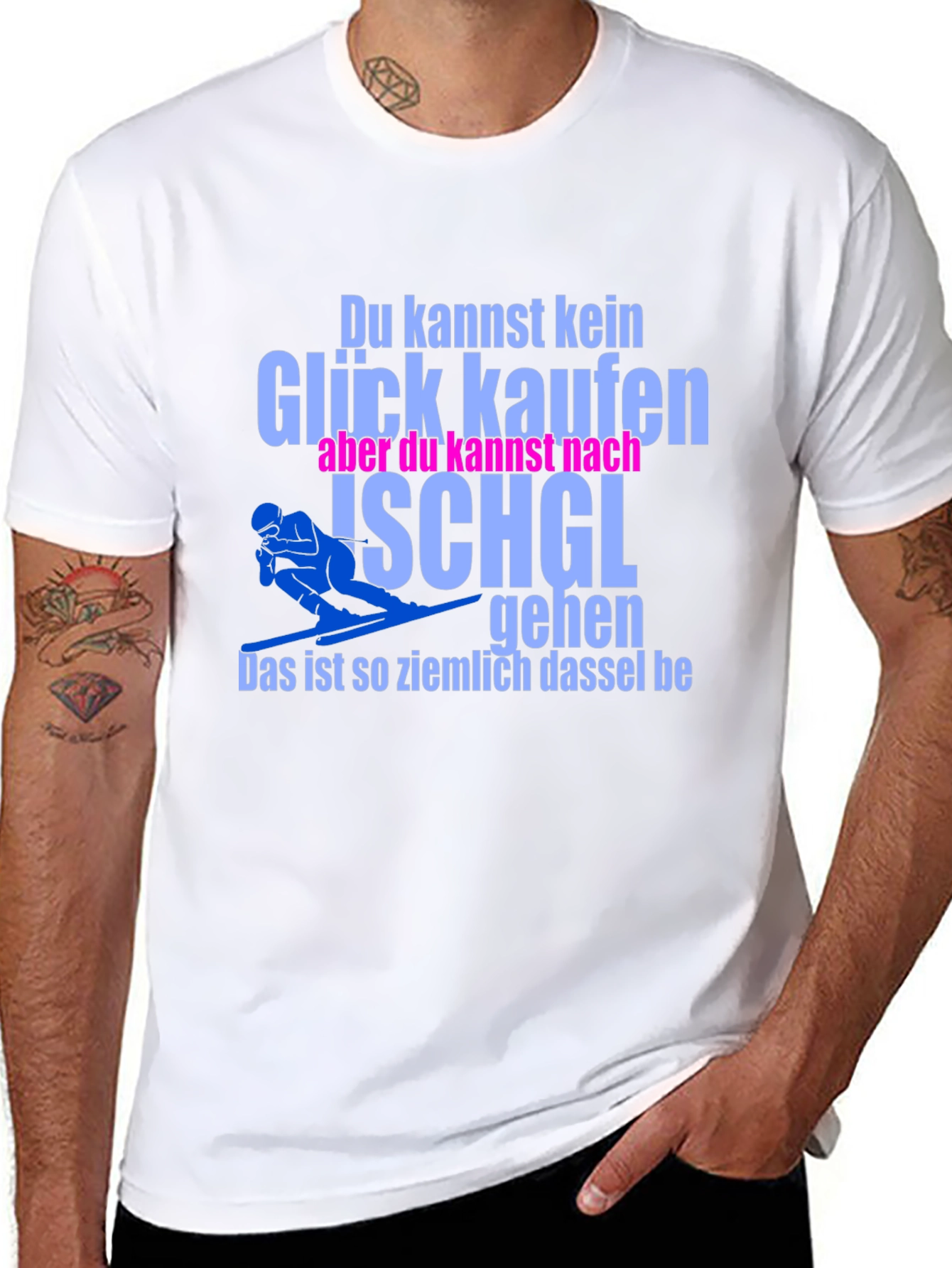 Funny Skiing T-Shirt - Ischgl