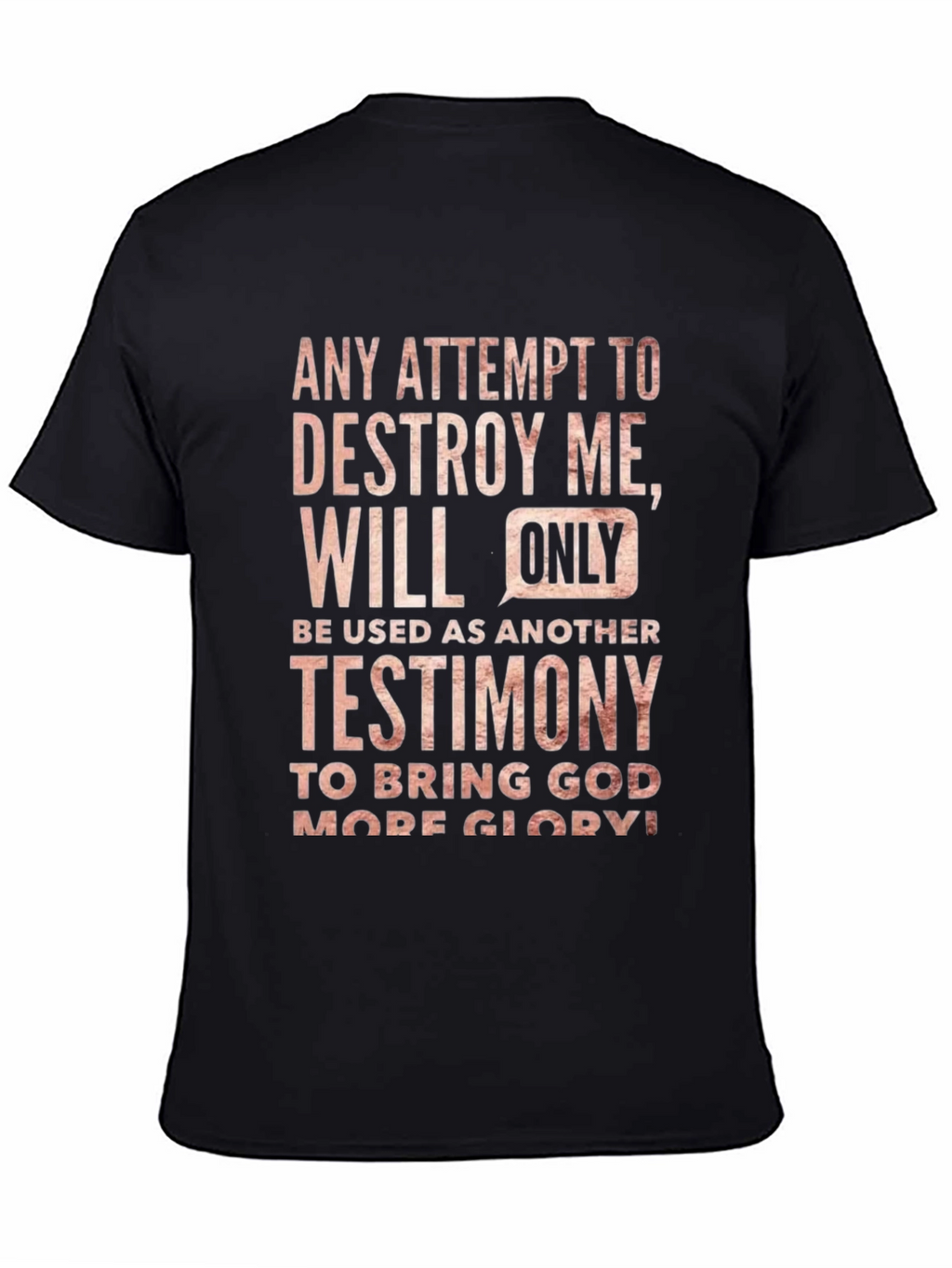 Inspirational Testimony T-Shirt