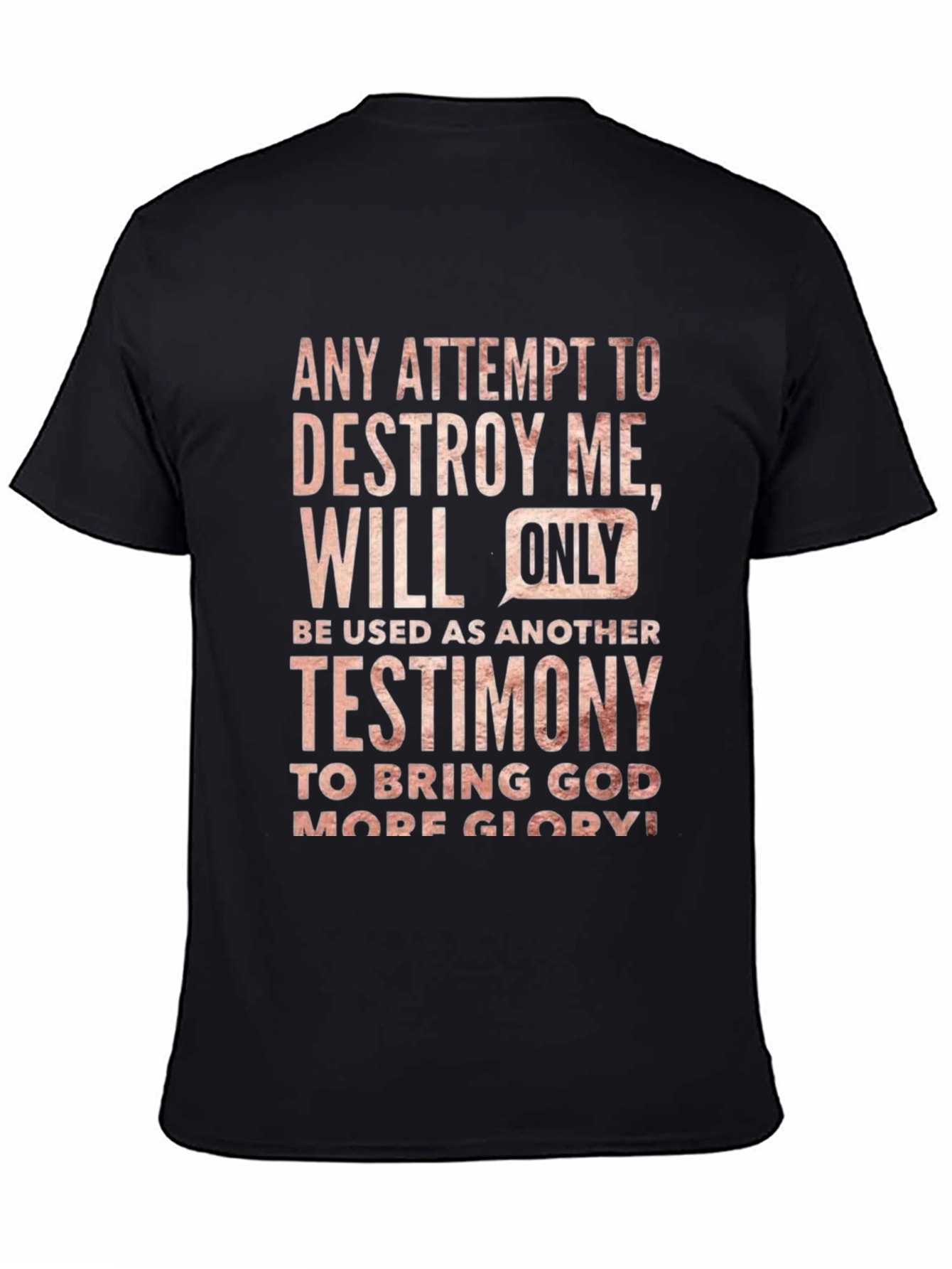 Inspirational Testimony T-Shirt