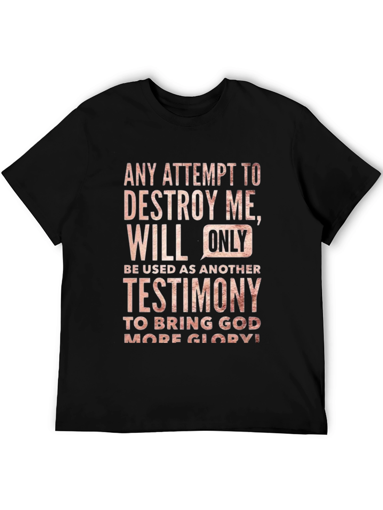 Inspirational Testimony T-Shirt