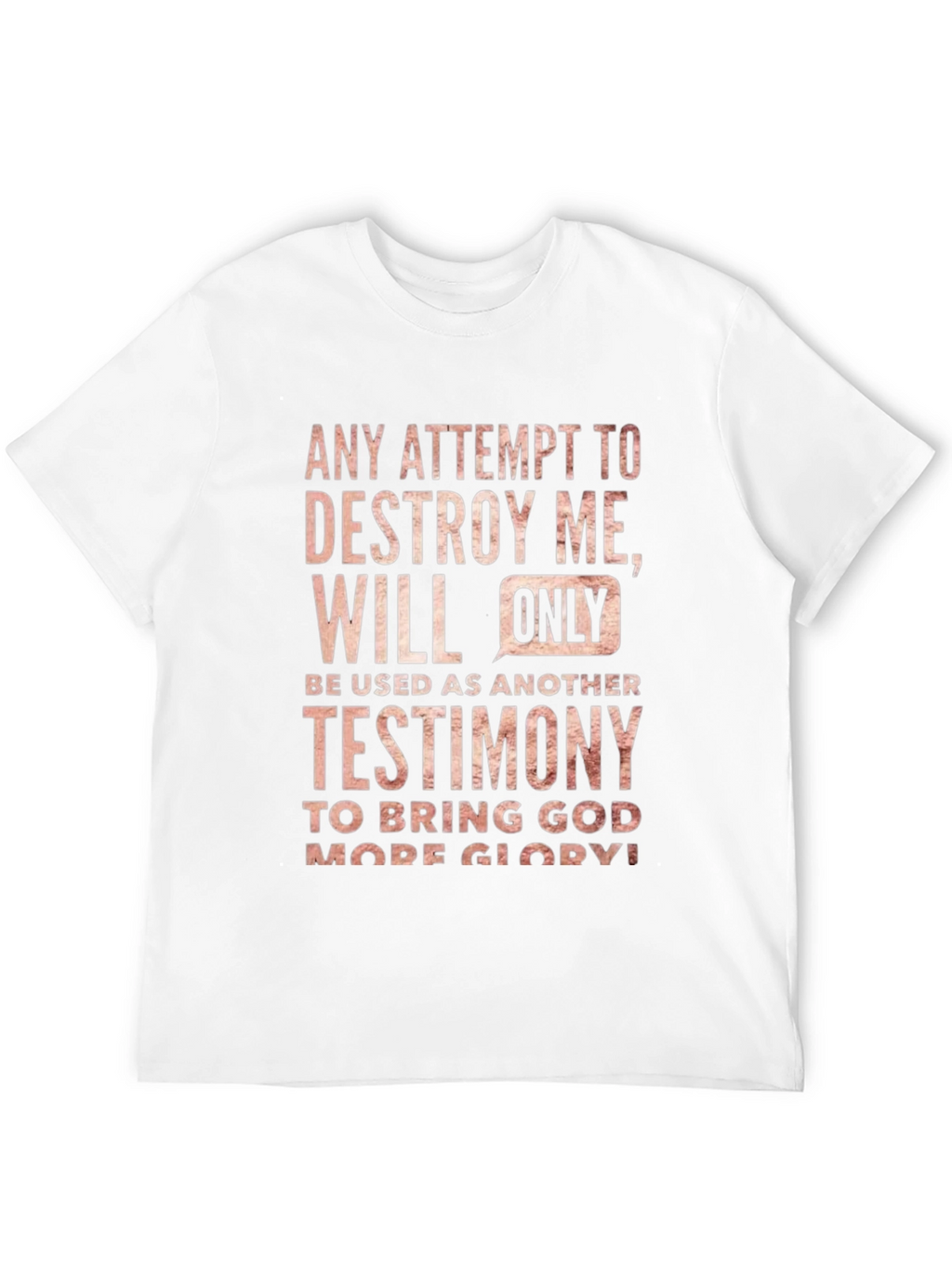 Inspirational Testimony T-Shirt