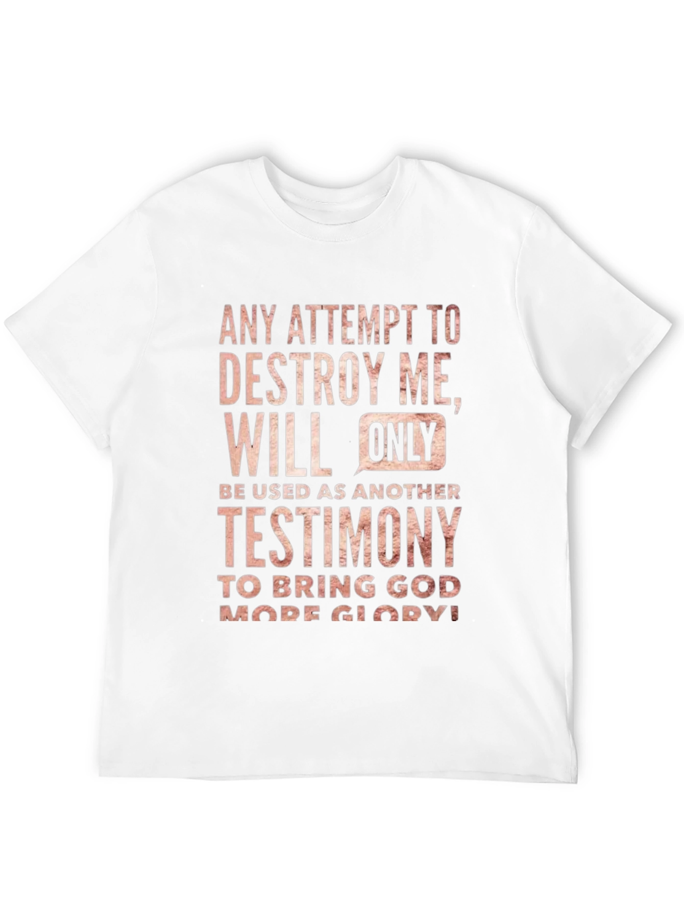 Inspirational Testimony T-Shirt