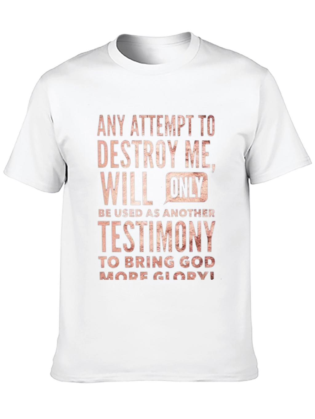 Inspirational Testimony T-Shirt