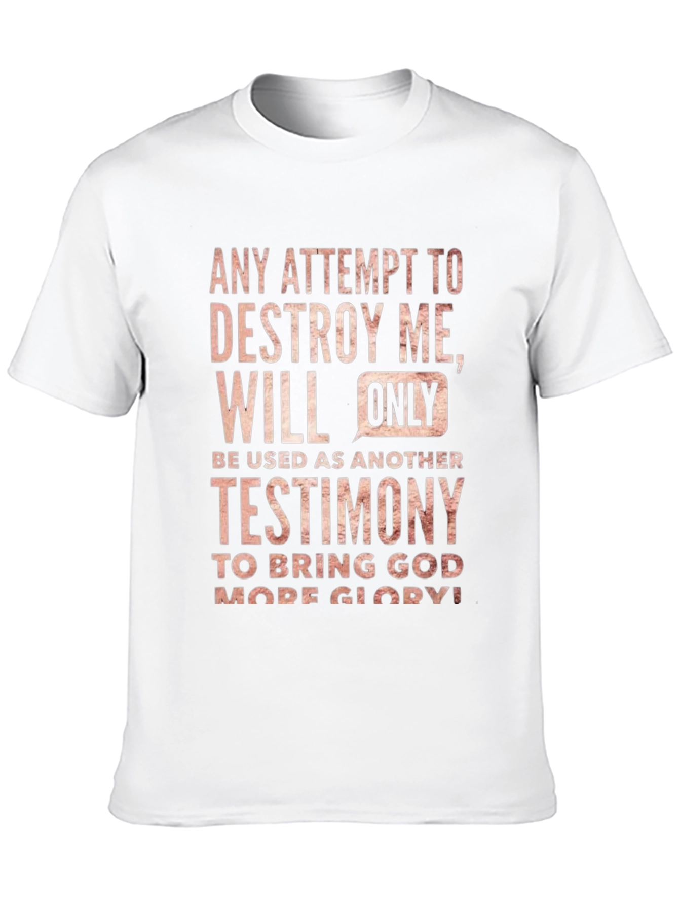 Inspirational Testimony T-Shirt
