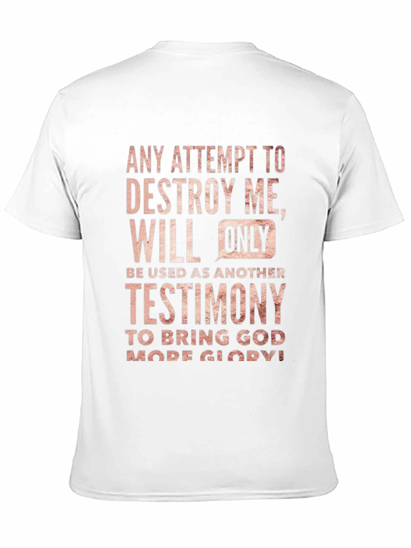 Inspirational Testimony T-Shirt