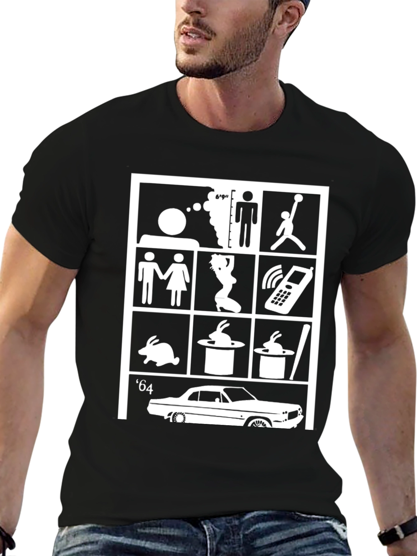 Cool 64 Car Graphic Tee