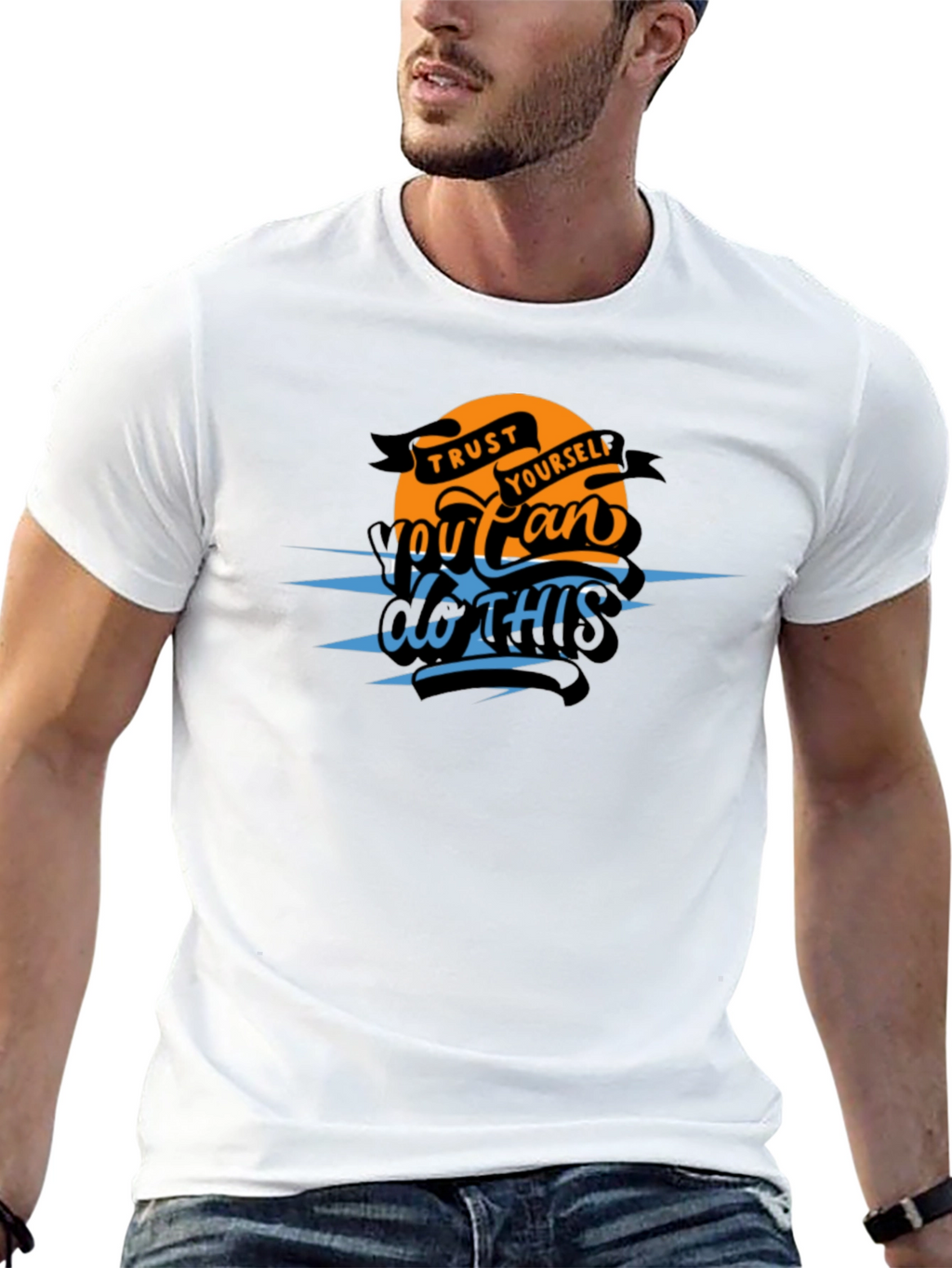 Trust Yourself Graphic T-Shirt - You Can Do This!