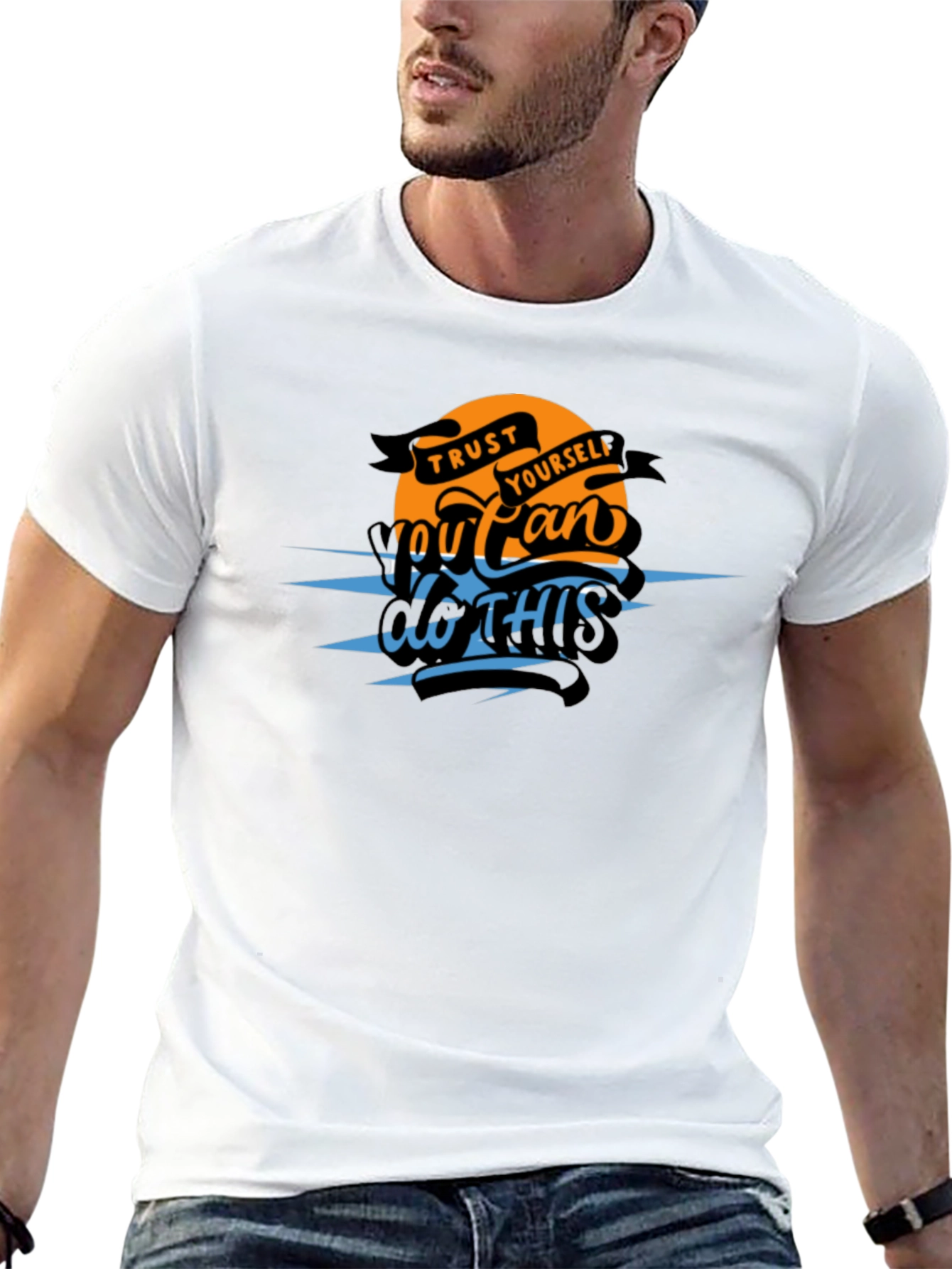 Trust Yourself Graphic T-Shirt - You Can Do This!