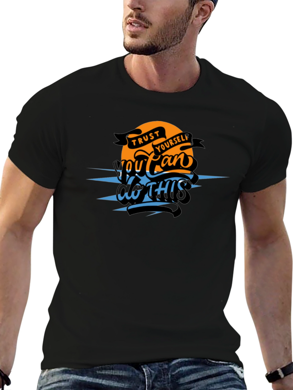 Trust Yourself Graphic T-Shirt - You Can Do This!