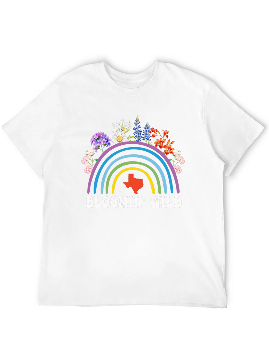 Bloomin Wild Texas Graphic Tee - Black