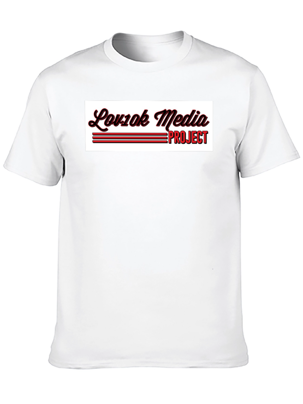 Lov1ok Media Project Black T-Shirt