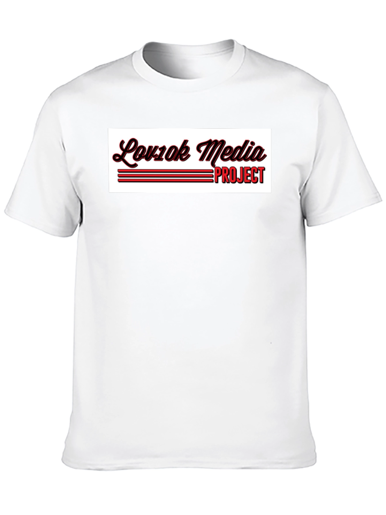 Lov1ok Media Project Black T-Shirt