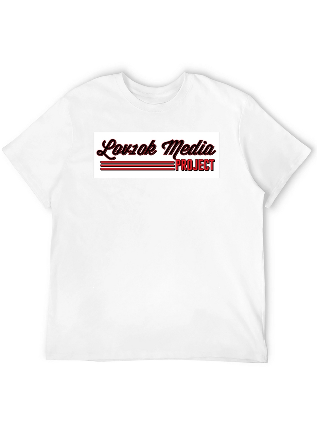 Lov1ok Media Project Black T-Shirt