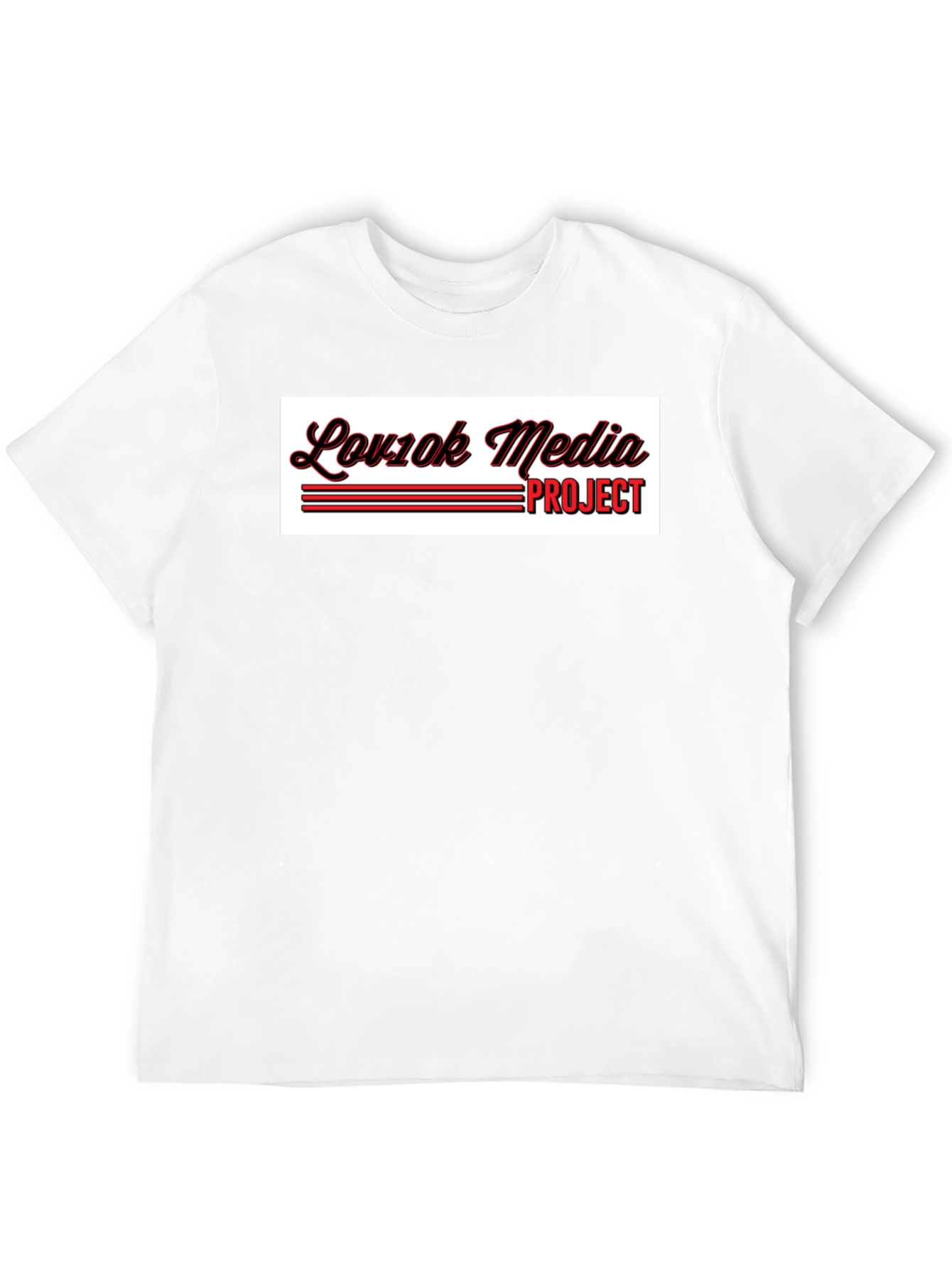 Lov1ok Media Project Black T-Shirt