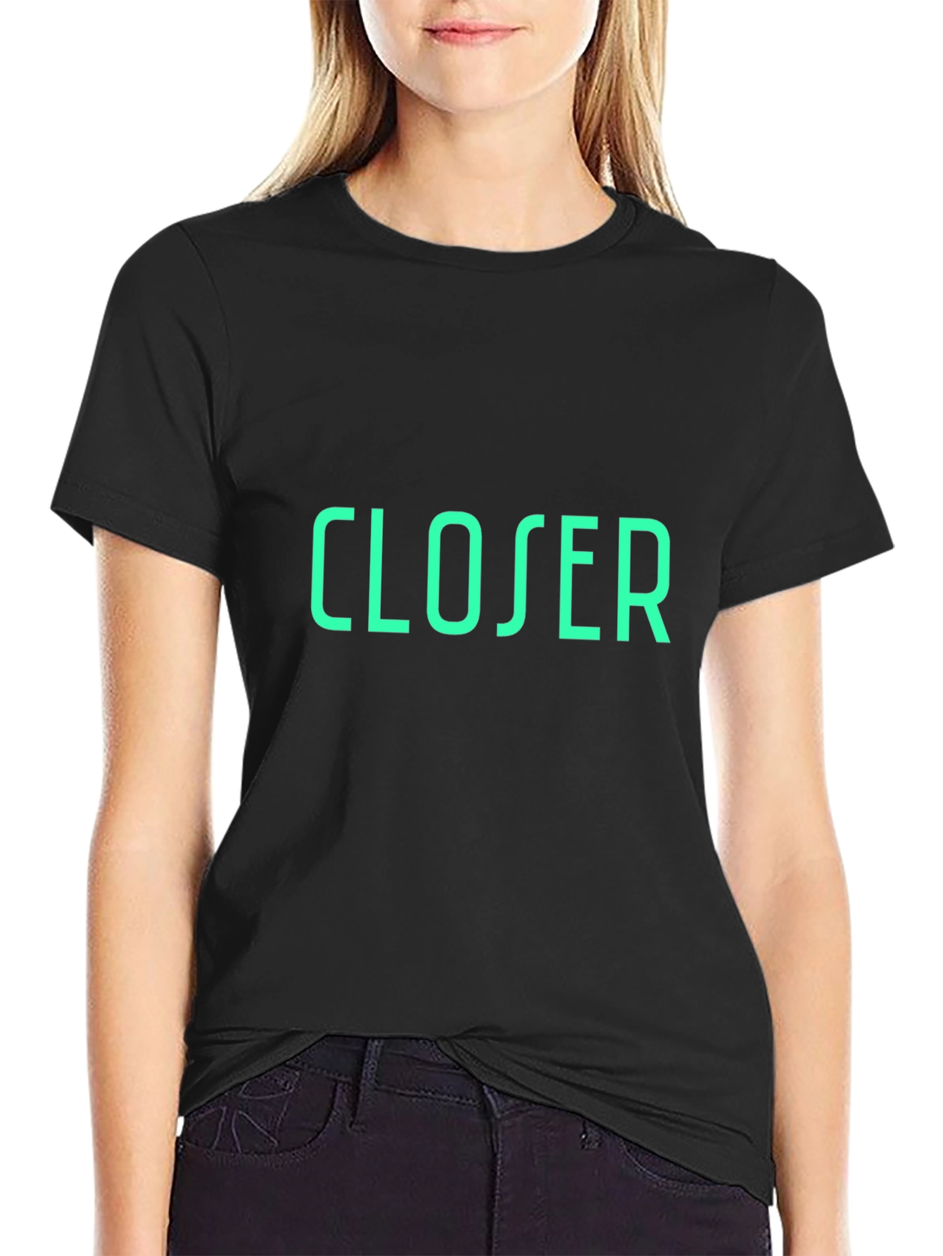 Closer Graphic Tee - Stylish Black T-Shirt