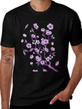 Sakura Blossom Graphic T-Shirt - Japanese Cherry Tree