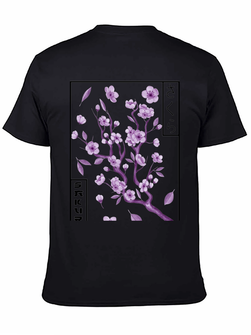Sakura Blossom Graphic T-Shirt - Japanese Cherry Tree
