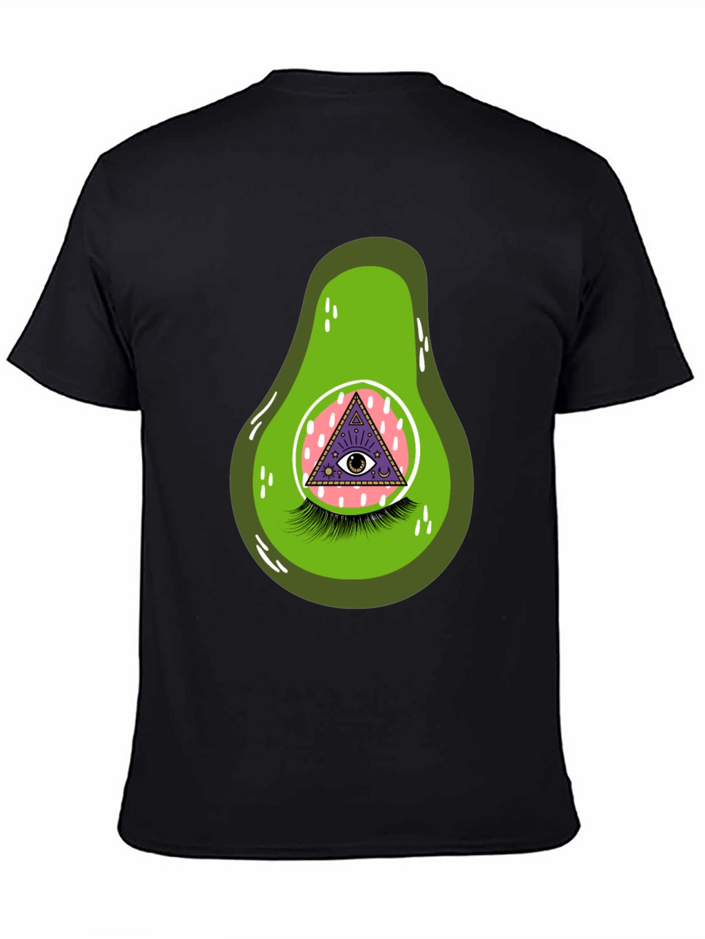 Avocado Eye Graphic T-Shirt - Unique & Fun