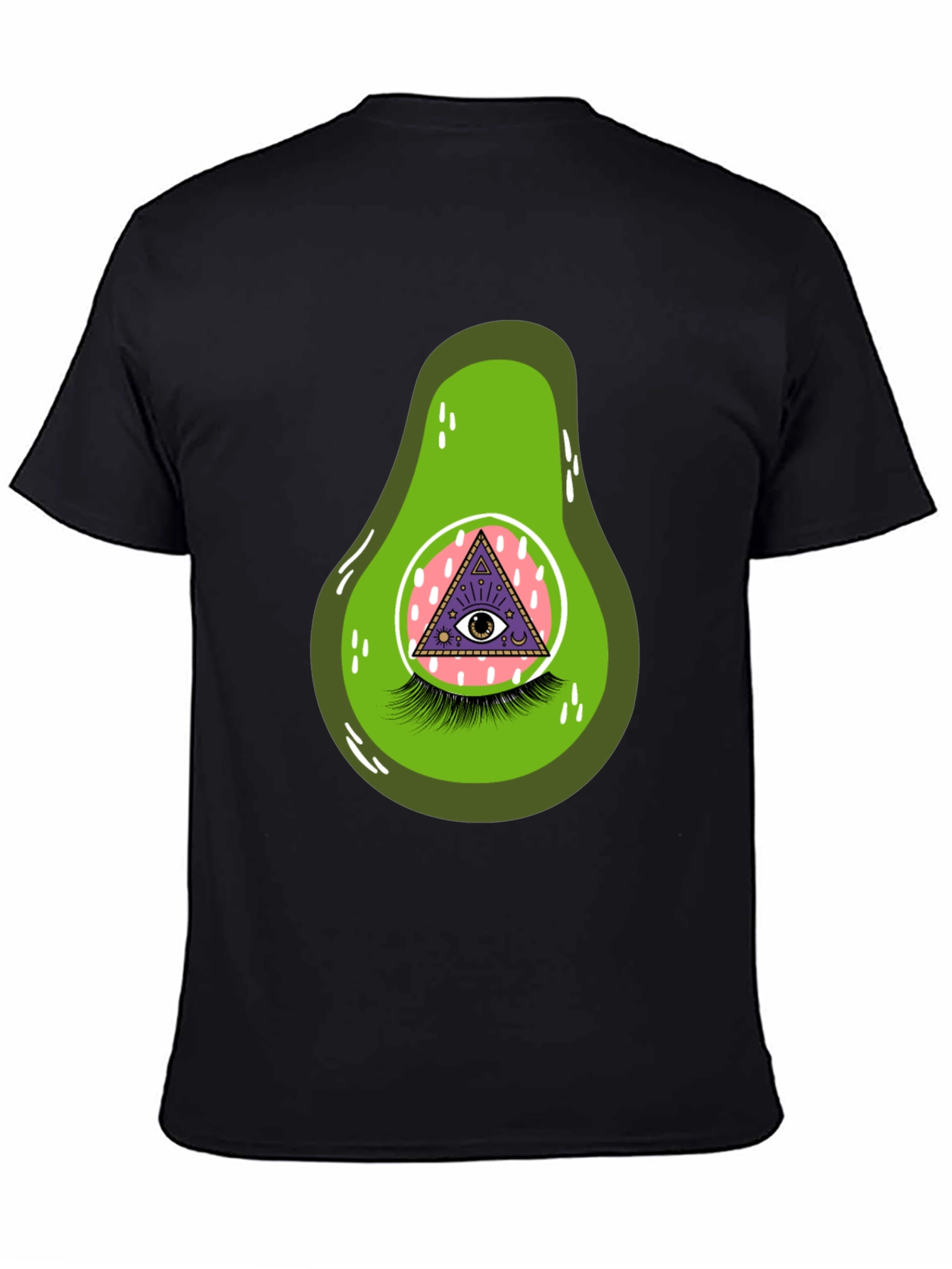 Avocado Eye Graphic T-Shirt - Unique & Fun