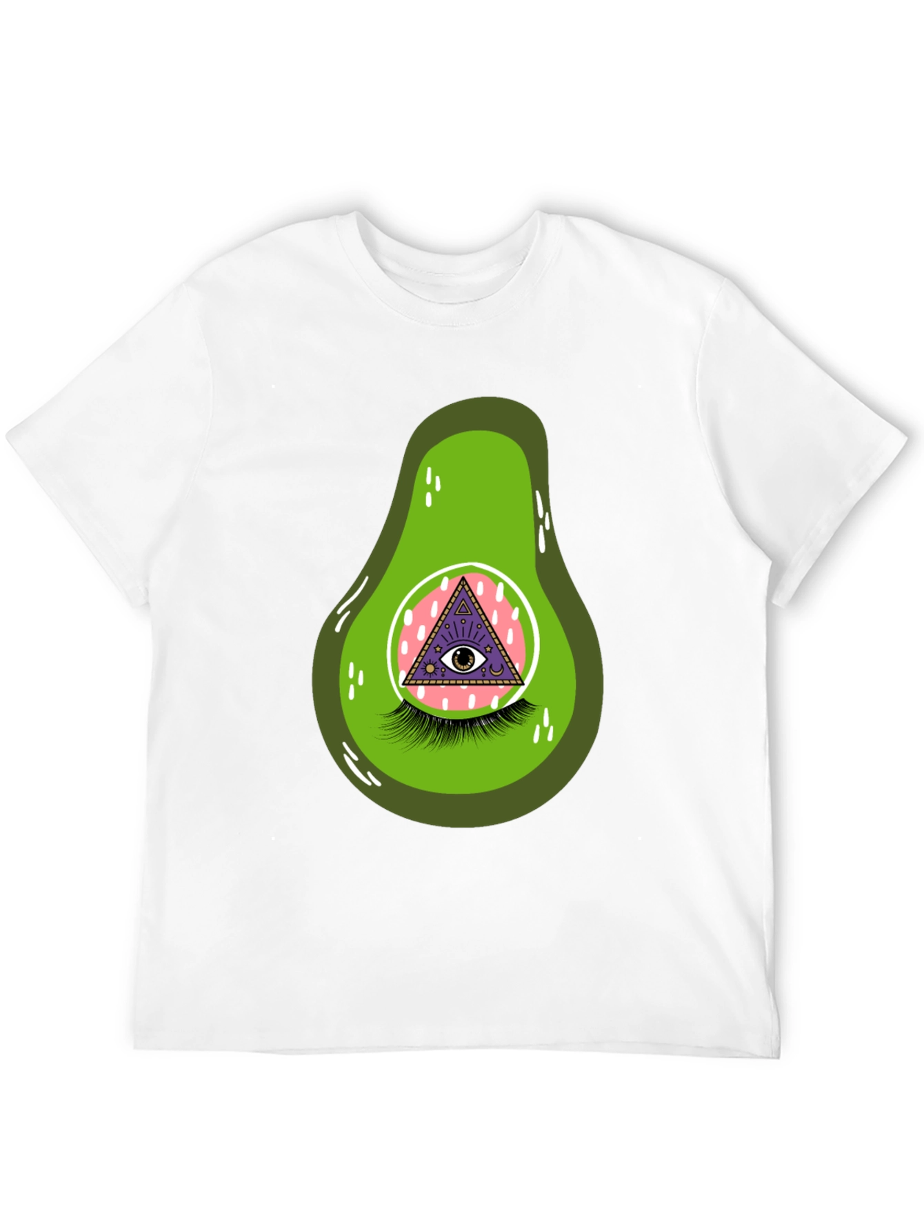 Avocado Eye Graphic T-Shirt - Unique & Fun