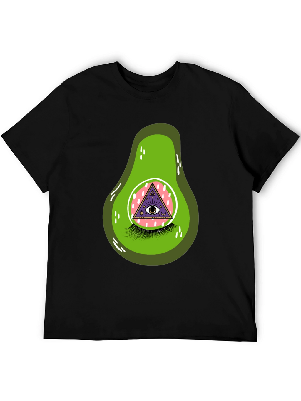 Avocado Eye Graphic T-Shirt - Unique & Fun