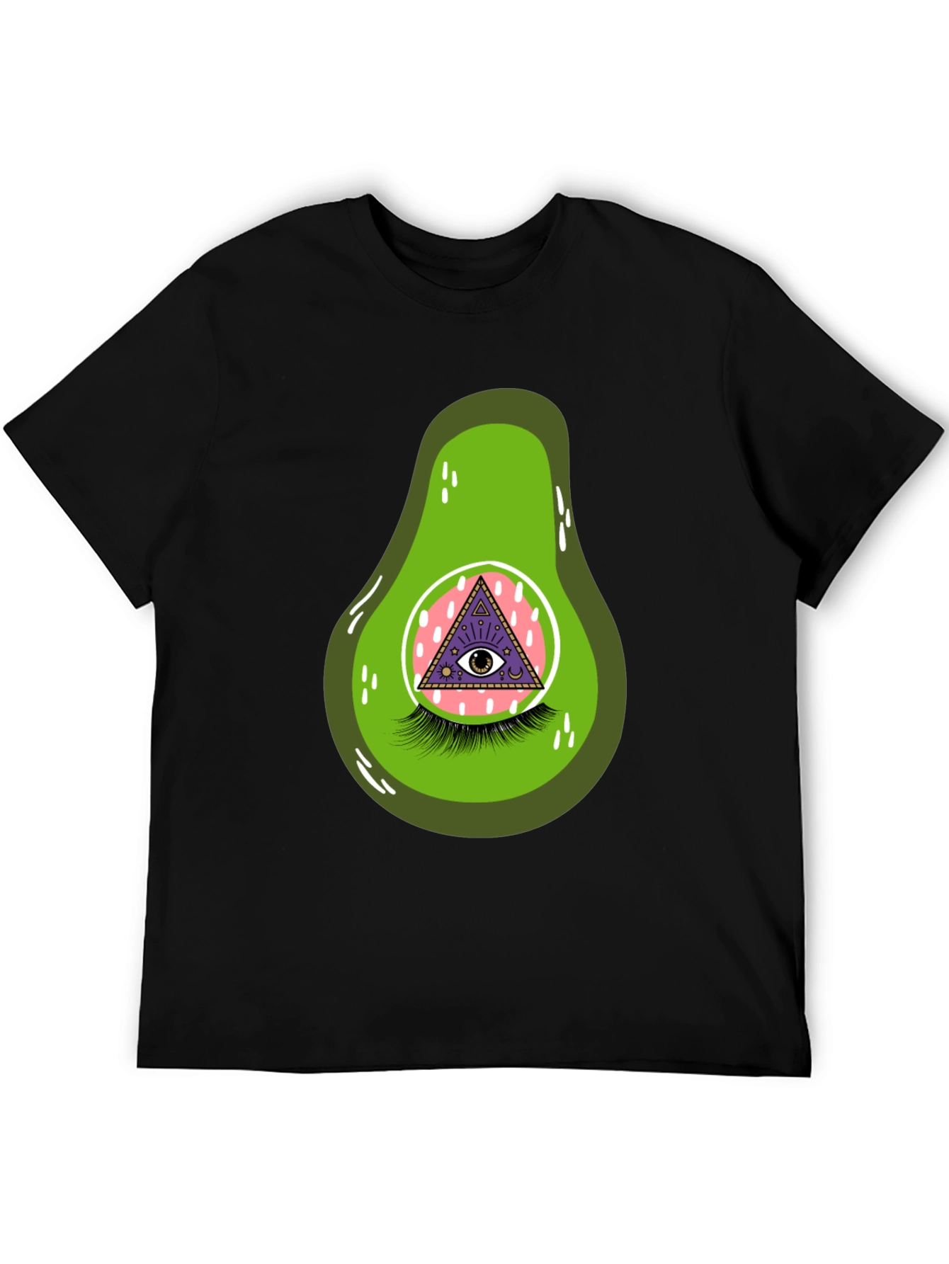 Avocado Eye Graphic T-Shirt - Unique & Fun