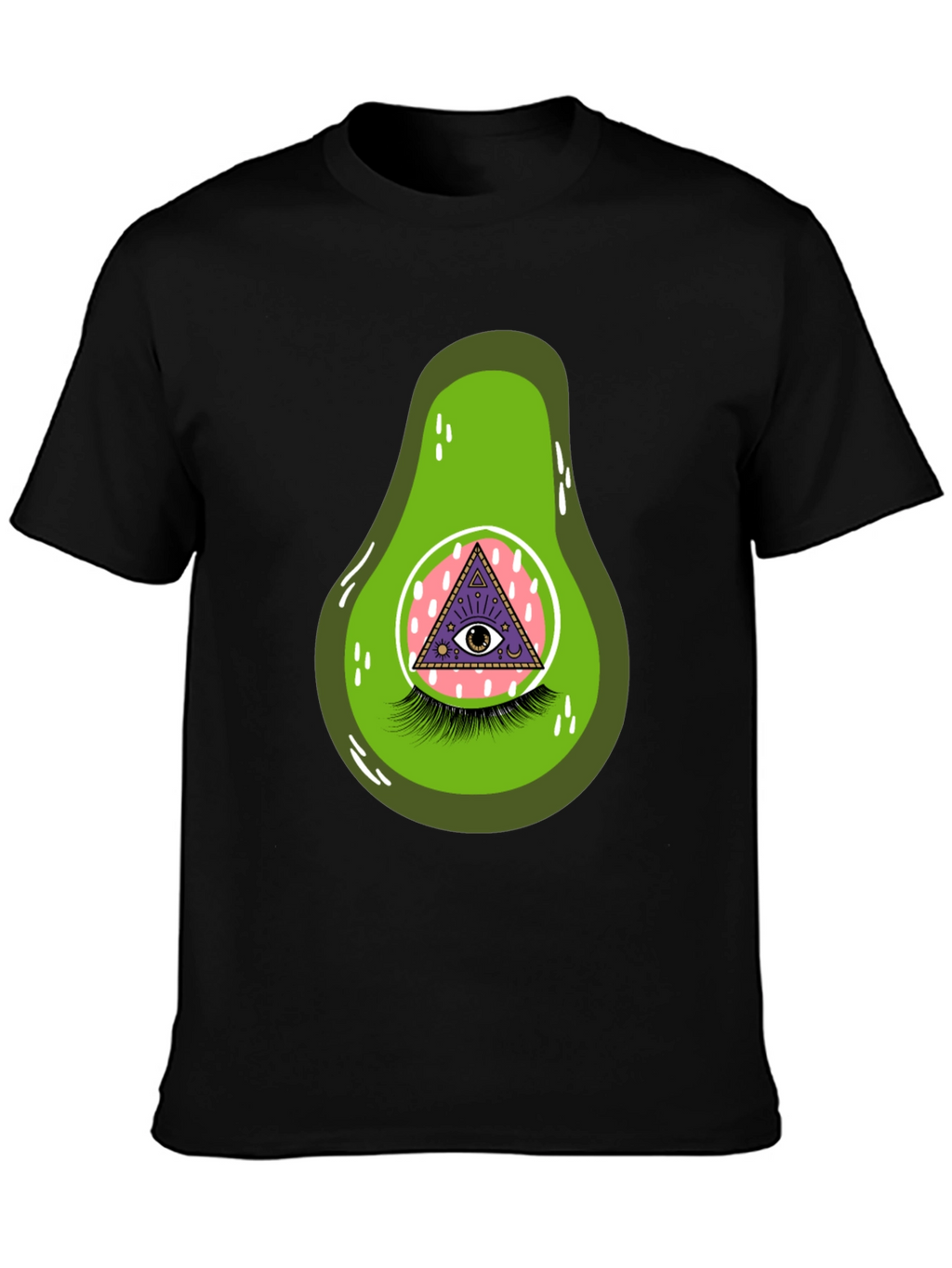 Avocado Eye Graphic T-Shirt - Unique & Fun