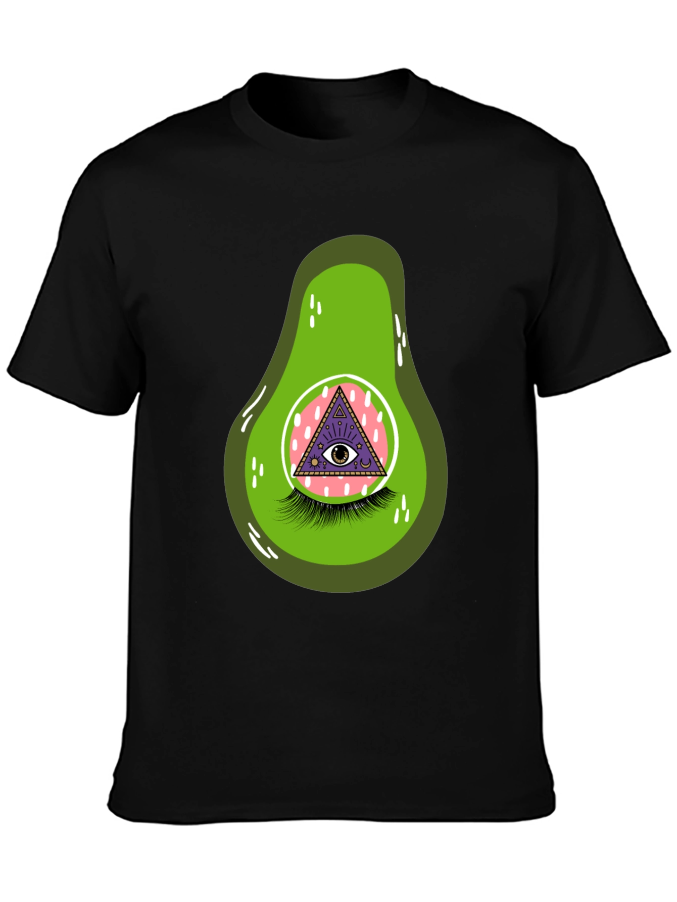 Avocado Eye Graphic T-Shirt - Unique & Fun