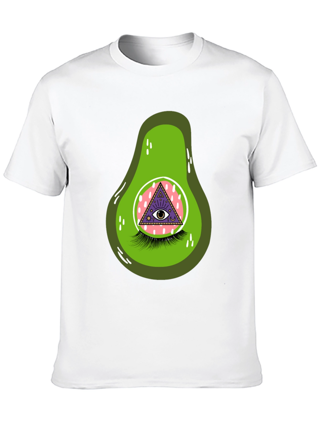 Avocado Eye Graphic T-Shirt - Unique & Fun