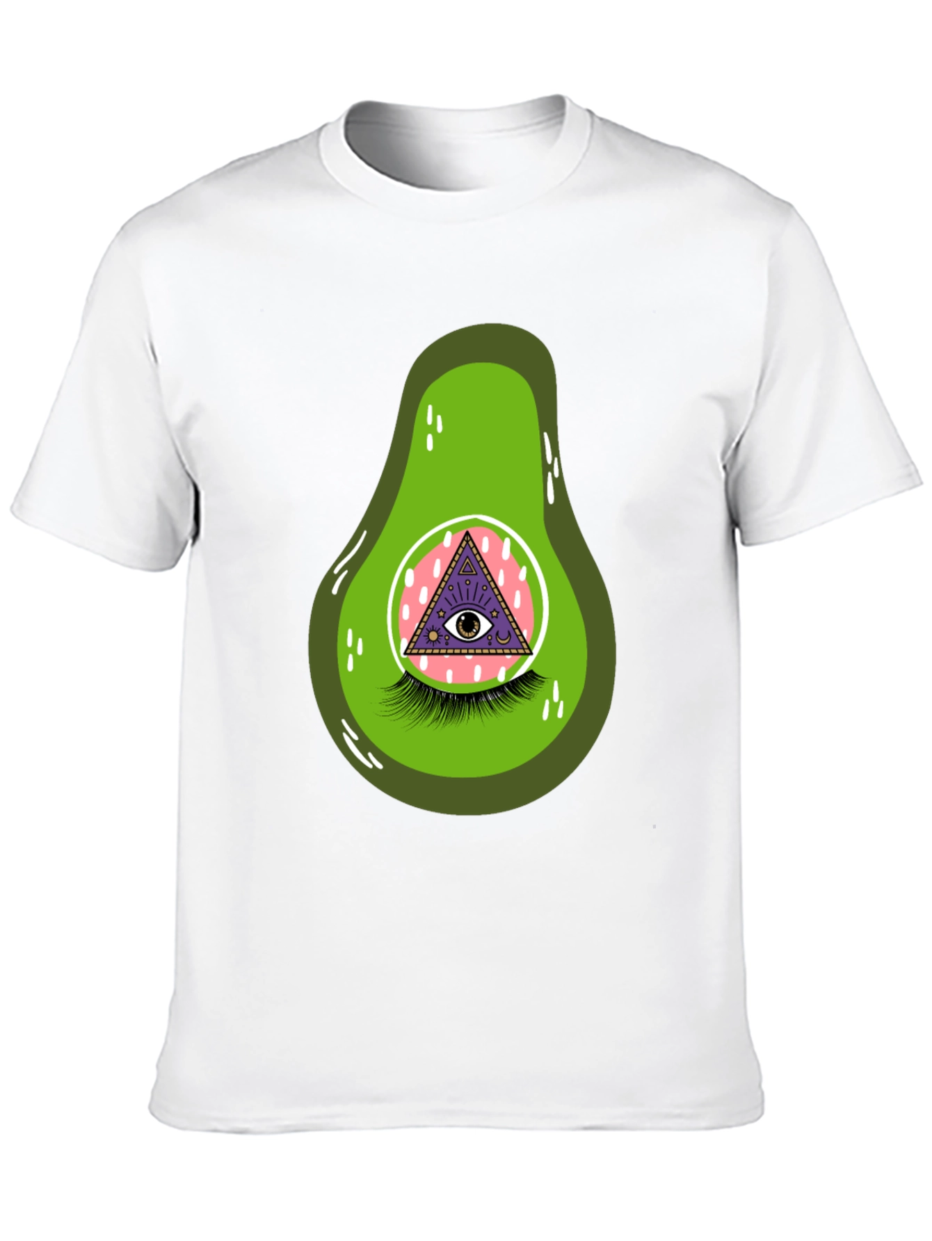 Avocado Eye Graphic T-Shirt - Unique & Fun