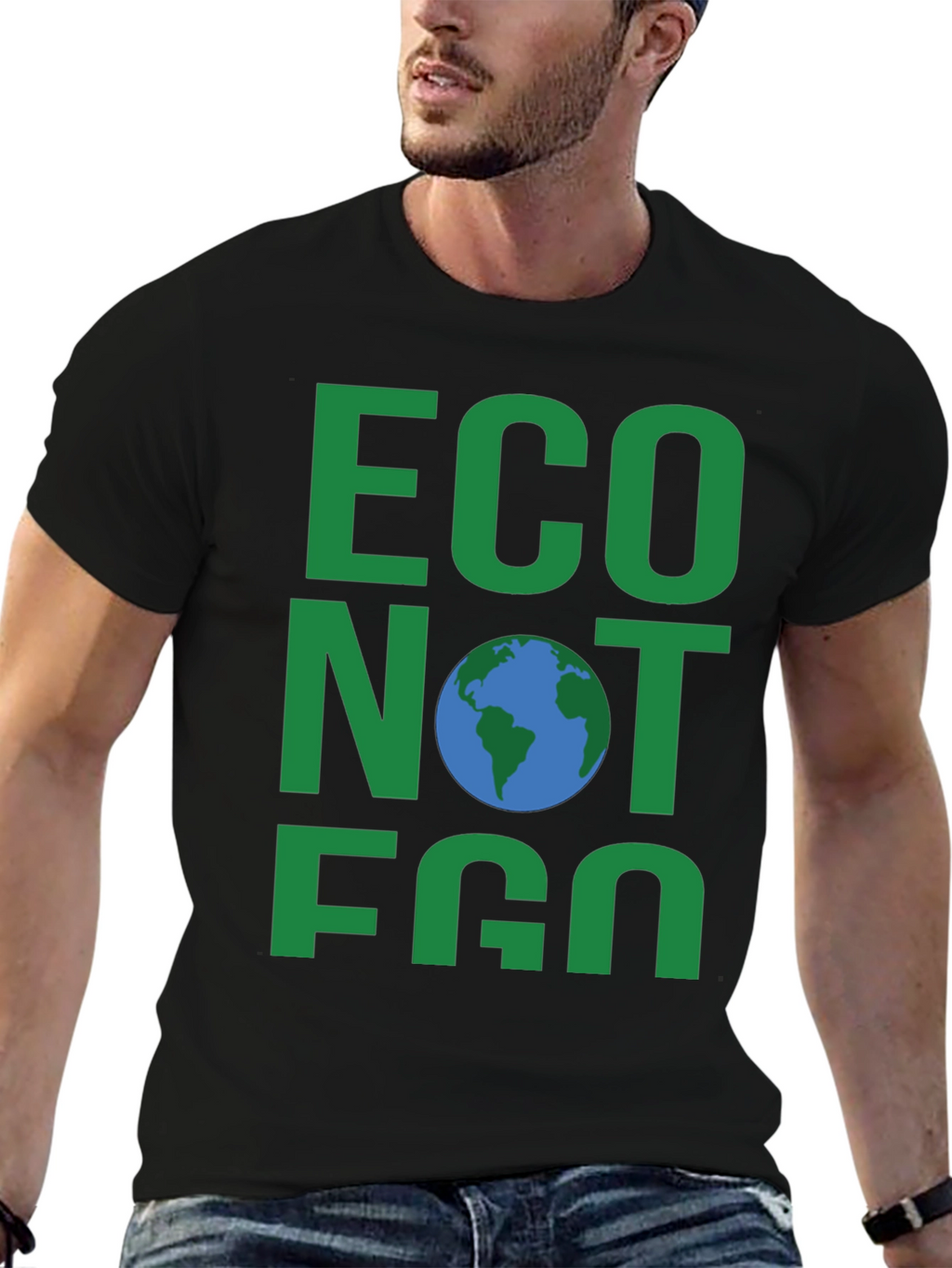 Eco Not Ego Earth T-Shirt